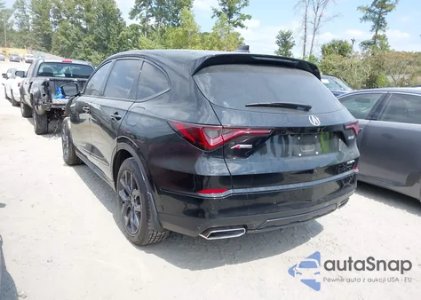 2022 Acura Mdx A-Spec Package z USA, uszkodzony, nr VIN 5J8YE1H00NL050869
